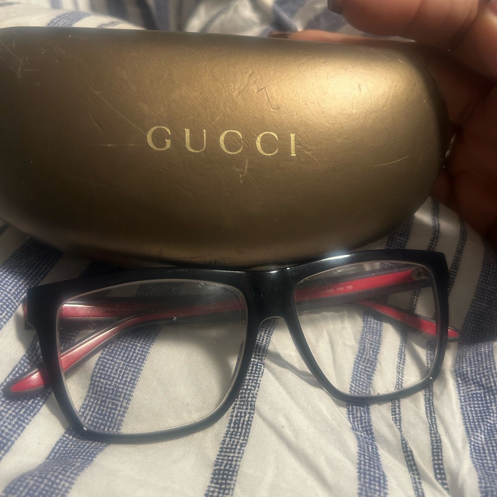 Gucci eyeglasses used & very good condition